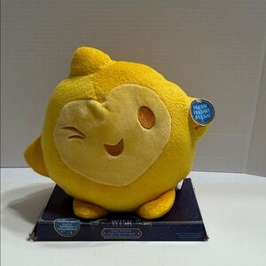 Disney Yellow Plush Hug & Wish Star Toy